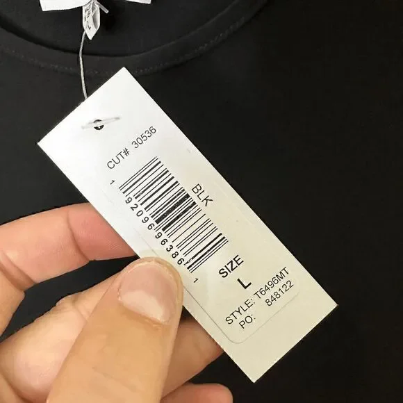 Annalee + Hope Womens Black Sleeveless Shift Stretch Midi Dress Size Large - Picture 8 of 8